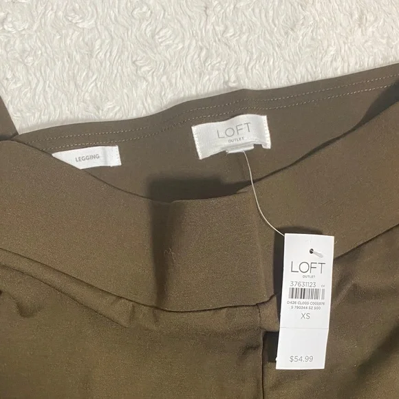 LOFT - Brown Leggings NWT - Picture 2 of 3
